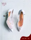 Kika Lace White Heels 