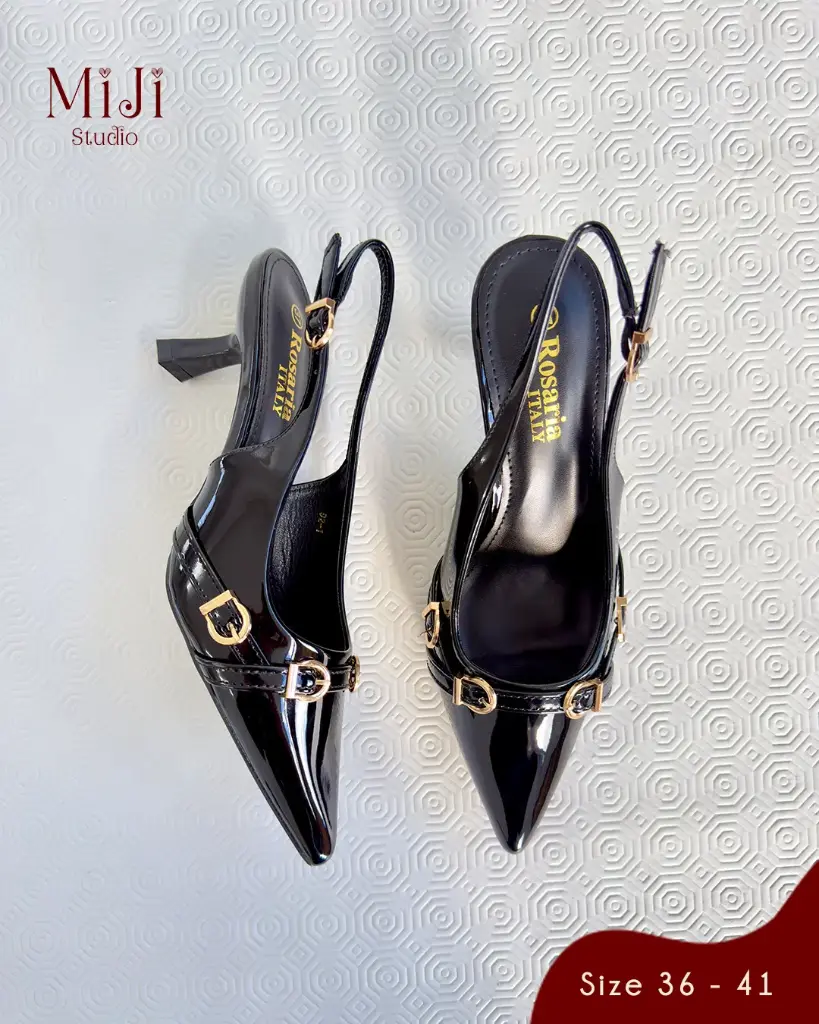 Lily Era Black Heels