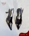 Lily Era Black Heels